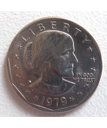 1979 Susan B Anthony Dollar US Coin - D. Circulated (#A) - $4.10 CAD