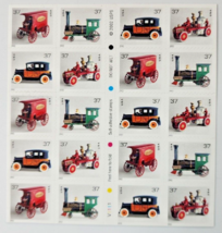 2002 USPS Stamp 20 per Sheet Antique Toys MMH B9 - £13.36 GBP