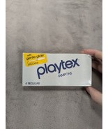 Vintage Gentle Glide Box Playtex Tampons Gentle Glide 4 Count - Movie Prop - £7.57 GBP