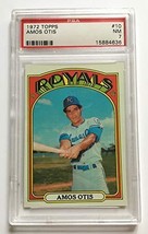 1972 Topps Amos Otis #10 PSA 7 NM Royals - £13.57 GBP