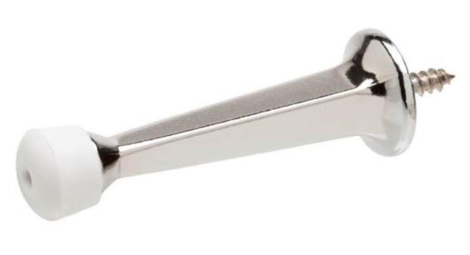 Everbilt Solid Chrome Solid Door Stop - $8.99