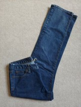 Gap Curvy Straight Jeans Womens Size 4 27 A Blue Dark Wash  - £18.66 GBP