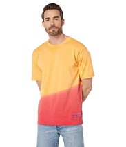 Scotch &amp; Soda Men&#39;s Tie Dye Organic Cotton T-Shirt in Orange-Size XL - $37.88