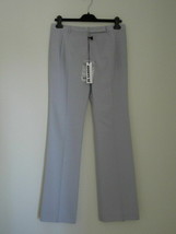 NWT JIL SANDER Lilac Light Purple Wool Flare Leg Pants Trouser 38/8 Italy - $125.99