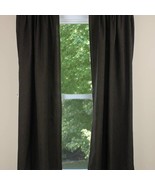 Primitive new Black Ticking Curtains - 63 inch length - $68.37 CAD