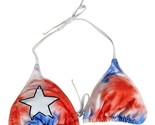 Creative Apparel Misses XL Texas Lone Star Tie Dye String Bikini Top - $12.16