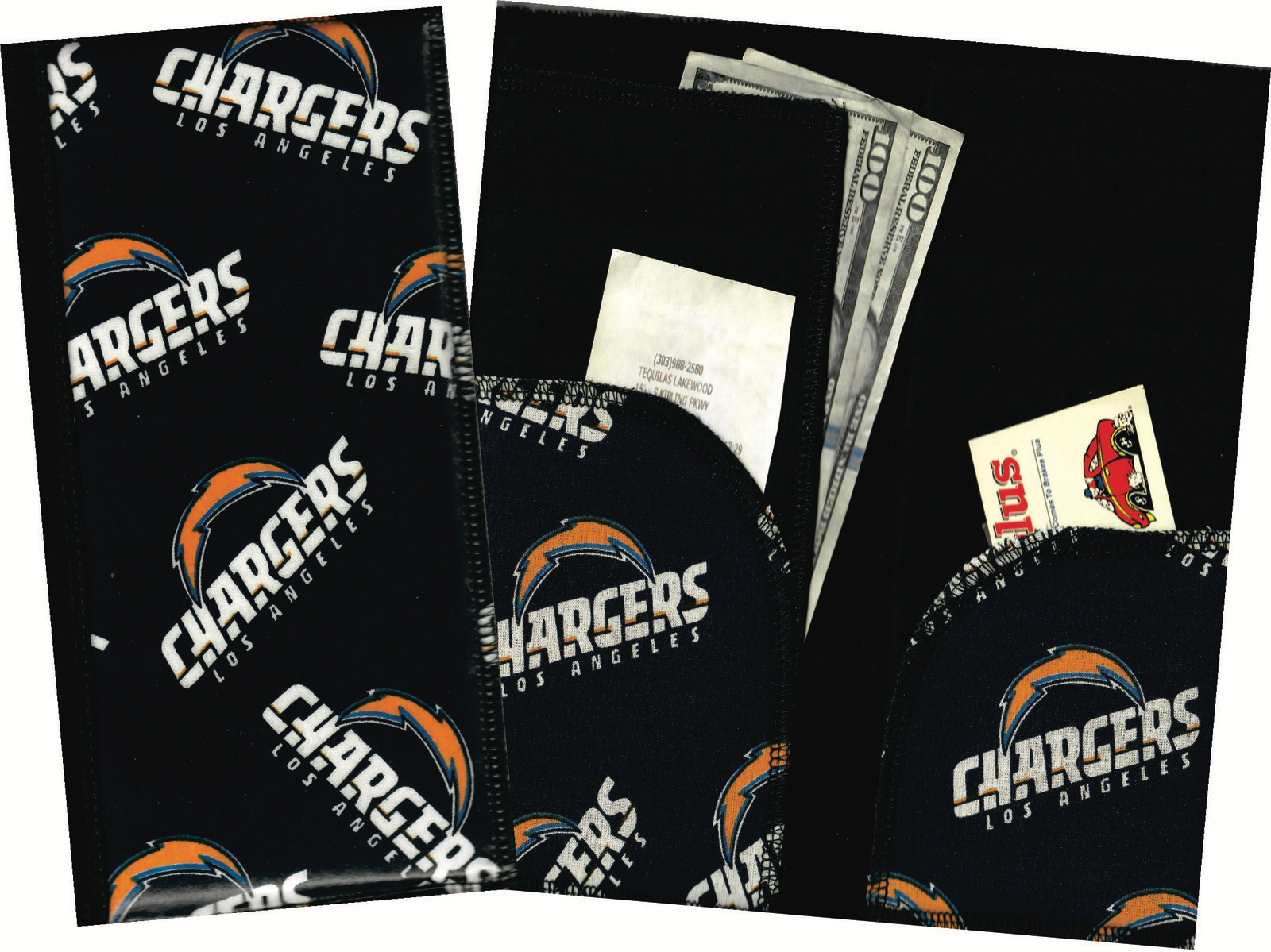 Server Wallet / NFL / LA Chargers - $19.95