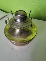 VINTAGE  KAADAN LTD Metal Kerosene Oil Lamp Bottom Only Paraffin  - $28.41