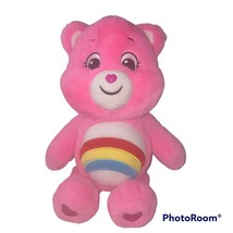 Cheer Care Bear Stuffed Animal 2020 Soft Official Plush Rainbow Pink Toy - £5.49 GBP