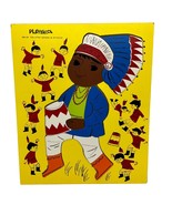 Playskool 360-20 Ten Little Indians Vintage 19 Pc Wood Puzzle Tray - $23.04