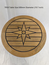 Boat Round Teak Table Top 500/650/800mm 19.7/25.6/31.5 Inch Diameter Marine RV - £199.68 GBP+