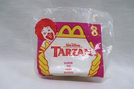 VINTAGE SEALED 1999 McDonald&#39;s Tarzan Sabor Action Figure - $14.84