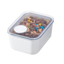 iDesign Small Kitchen Canister w/ Airtight Lid White 6.3"x4.8"x2.9" - $79.00 MXN iDesign Small Kitchen Canister w/ Airtight Lid White 6.3"x4.8"x2.9" - $79.00 MXN