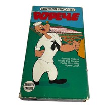 POPEYE Cartoon Favorites  Vintage Collectible  Vhs Tape 1991 - £5.17 GBP