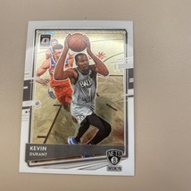 Kevin Durant 2020-21 Donruss Optic Basketball Card Base #136 Brooklyn Nets - £2.35 GBP