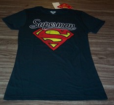 Vintage Style Women&#39;s Teen Dc Comics Superman T-shirt Small New w/ Tag - £15.78 GBP
