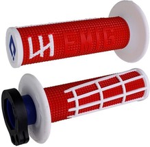 Red/White ODI Lock On Locking MX Grips For Gas Gas MC 65 85 250 250F 350F 450F - £23.94 GBP