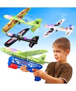 3 Pack Airplane Launcher Toy Foam Airplane Toy for 4 5 6 7 8 9 Year Old ... - £39.64 GBP