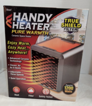 Handy Heater 3 adjustable speed tipover safety Portable Ceramic Space Heat 1200W - £22.41 GBP