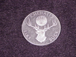 1968 Chehalis Elks Lodge No. 1374 Centennial Celebration Buck Token, Was... - $5.95
