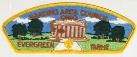 Vintage BSA Boy Scout Scouting HARDING AREA COUNCIL Ohio Evergreen Tarhe - $9.65