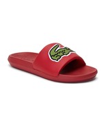Lacoste Men Slip On Slide Sandals Croco Slide 319 4 US CMA Size US 7 Red - £42.83 GBP