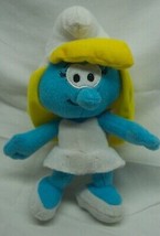 Hanna-Barbera The Smurfs Smurfette Girl Smurf 9&quot; Plush Stuffed Animal Toy - £11.67 GBP