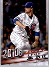 2020 Topps Decades Best Series 2 DB-100 Jon Lester  Chicago Cubs - £1.17 GBP