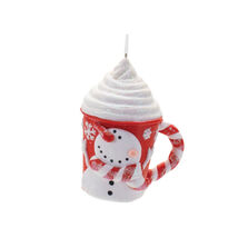 Peppermint Snowman Mug Ornament (Set of 12) - $84.47