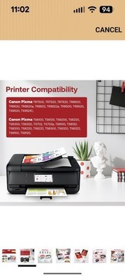 5 Color Pack High Yield Replacement for Canon 280 281 Ink Cartridges Item image 3