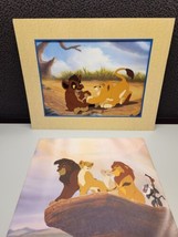 Walt Disney Store lithograph poster print litho 14X11 Lion King Simba Malka USA - £11.50 GBP