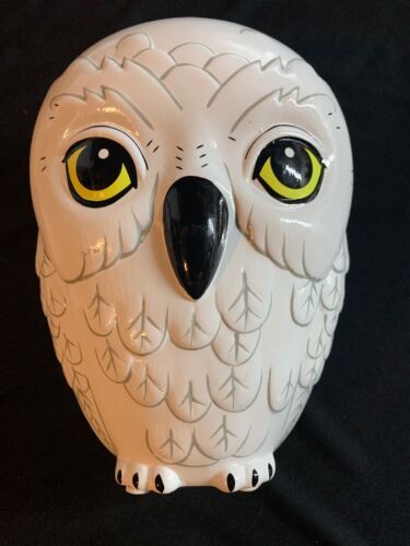 Harry Potter Hedwig The Owl Ceramic Coin Bank - $11.97
