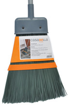 Casabella Outdoor All Surface Broom Graphite And Orange - $32.95