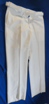 Flying Cross Authentic Usn Us Navy Men&#39;s White Service Dress Uniform Pants 36X30 - £24.84 GBP