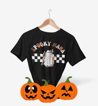 Spooky Mama Halloween Shirt Spooky Season Retro Ghost Shirt Comfort Colors - £16.90 GBP+