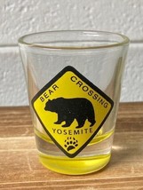 Yosemite National Park Bear Crossing Shot Glass. - $101.58 MXN