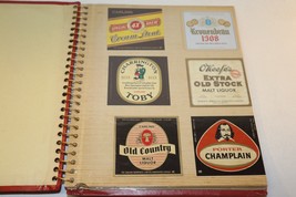 Vintage Album With 78+ VVintage Beer Bottle Labels (With Smaller Neck La... - $39.59