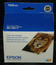 Epson T020 201 COLOR ink jet cartridge photo stylus printer 880 880i - TO20 201 - $9.85