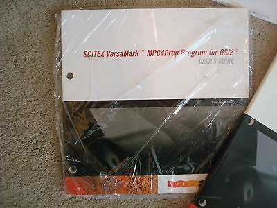 SCITEX Kodak Versamark Enhancement MPC4 Prep Program for OS/2 users guide - $68.39