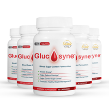 5 Pack Glucosyne, blood sugar control formula-60 Capsules x5 - $153.44