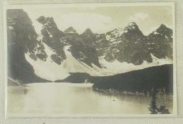 Vintage Rppc Postcard Moraine Lake Glacier Fed Banff National Park Canada - £10.05 GBP