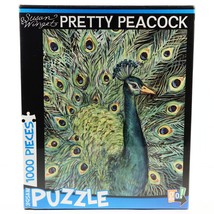 Susan Winget Pretty Peacock Jigsaw Puzzle NEW Sealed 1000 pieces 19.6 x ... - £19.62 GBP