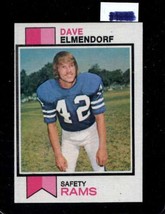 1973 Topps #365 Dave Elmendorf Ex La Rams *X57044 - £1.55 GBP