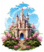 Fairytale Castle Clip Art- 10 High Quality JPGs/ Digital Print/ Digital ... - £1.29 GBP