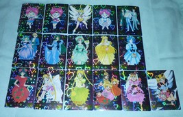 Sailor Moon Special Wedding Set Rare Vintage Lot Sticker Prism Card Sailormoon - £66.61 GBP