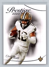 Chris Olave #208 2023 Panini Prestige New Orleans Saints - $1.99