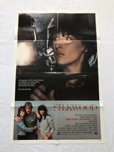 Silkwood, 1983 Vintage original one sheet movie poster, Biography /Drama - £39.56 GBP