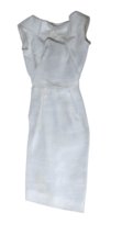 Vintage Barbie SILK SHEATH WHITE Fashion Pak Dress 1962 - €34,13 EUR