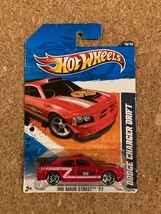 2011 Hot Wheels FIRE &#39;08 Dodge Charger Drift WATKINS GLEN 10/10 street 1... - $6.08