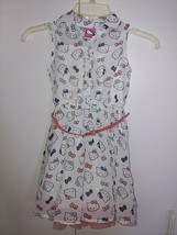 Hello Kitty Girl&#39;s Sleeveless SHEER/LINED Dress W/PINK NETTING-5-GENTLY Worn - £3.87 GBP